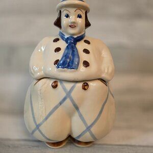 Vintage Shawnee Ceramic Dutch Boy Cookie Jar
